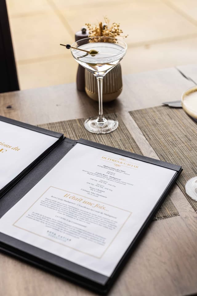 menu card